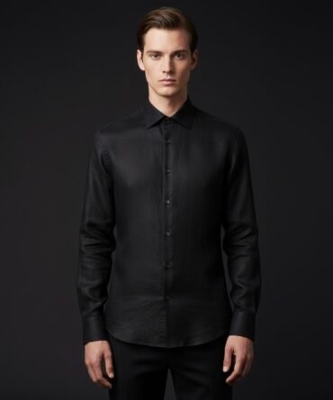 Linen Classic Collar Shirt